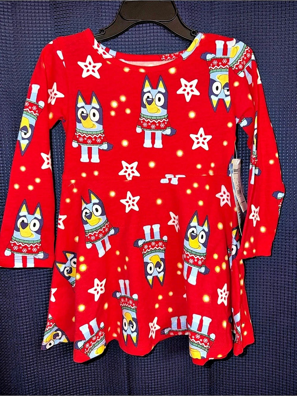 Walmart Bluey Dress NWT Red Size 2T